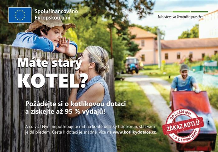 informační grafika, Královéhradecký kraj dne 29. 2. 2024 vyhlásil další výzvu pro předkládání žádostí o kotlíkové dotace