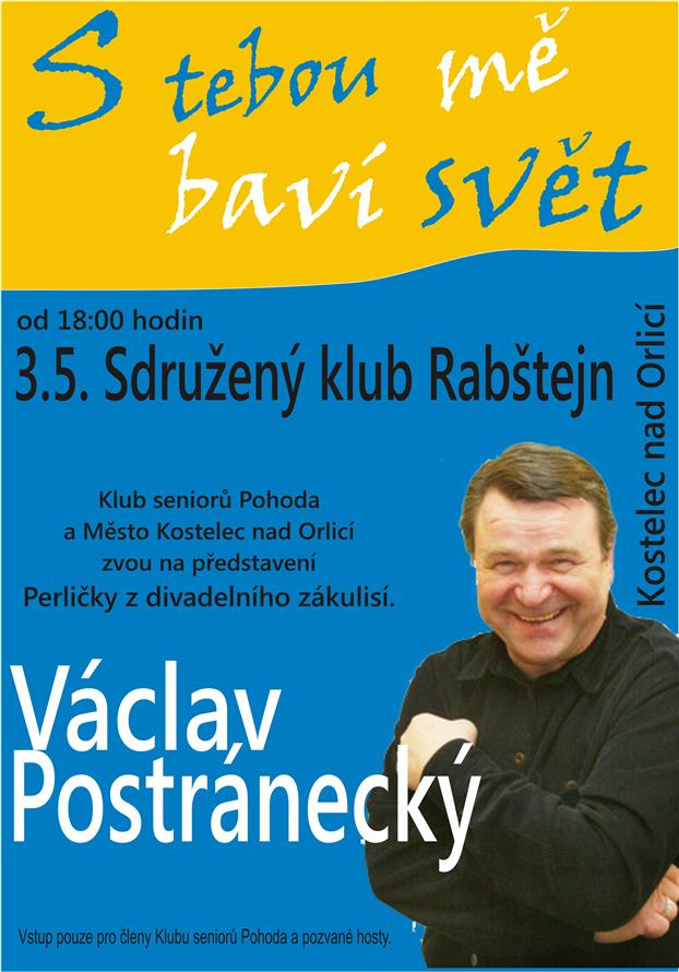 Václav Postránecký a Klub seniorů Pohoda
