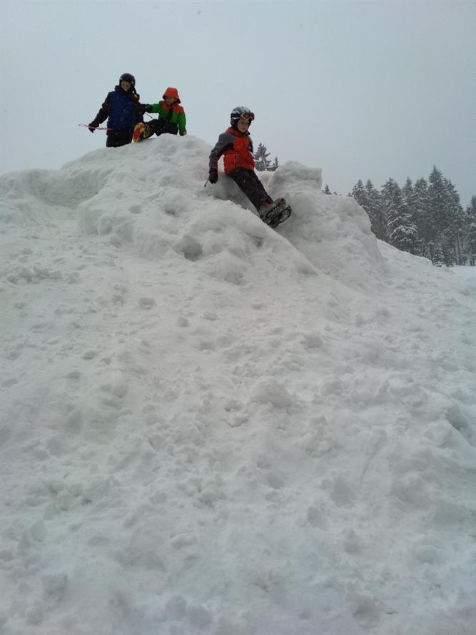 Škola lyžování a snowboardingu