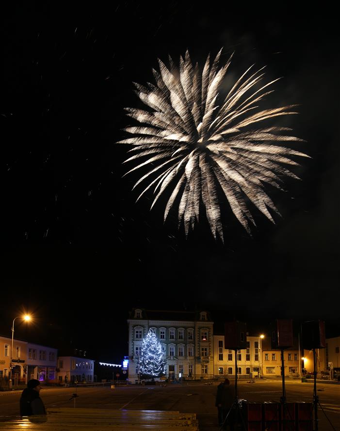 Novoroční ohňostroj 2018