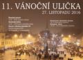 11. Vánoční ulička - adventní jarmark