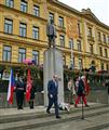 Slavnostní odhalení sochy 1. Československého prezidenta T. G. Masaryka