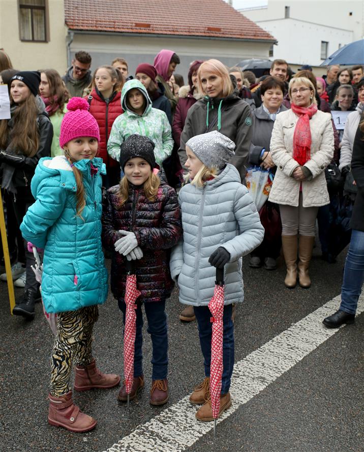 Slavnostní odhalení sochy 1. Československého prezidenta T. G. Masaryka