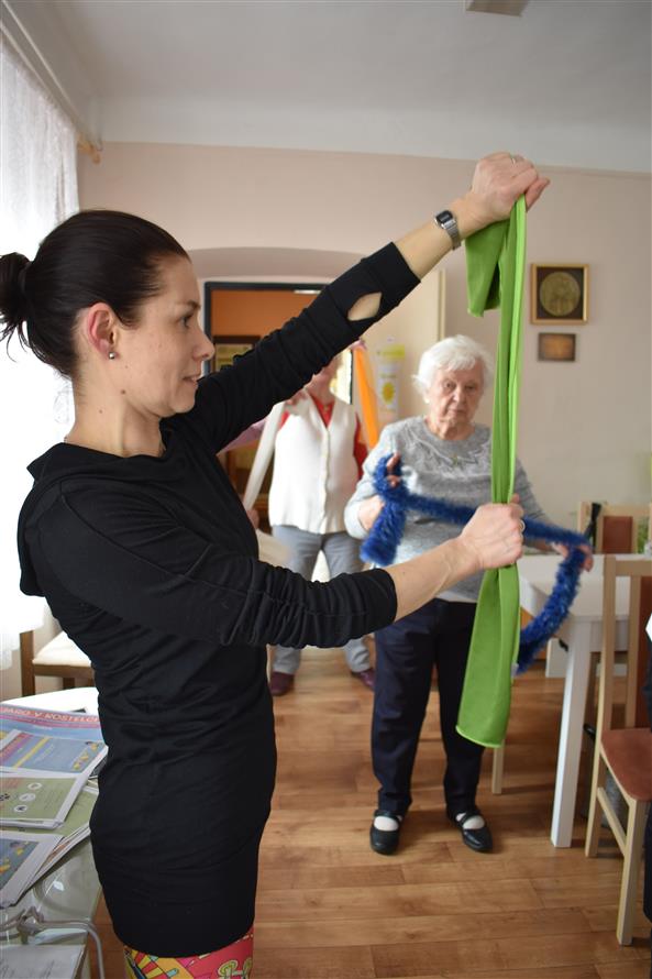 foto, cvičení k KD Pohoda