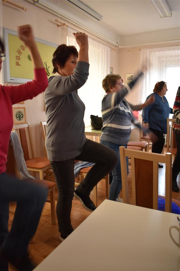 foto, cvičení k KD Pohoda