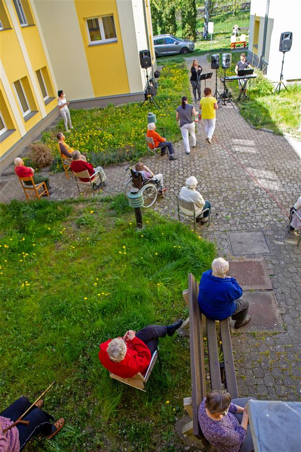 Koncert v DPS Kostelec nad Orlicí