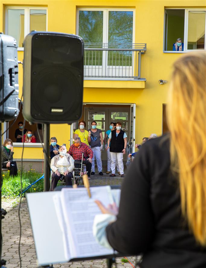 Koncert v DPS Kostelec nad Orlicí