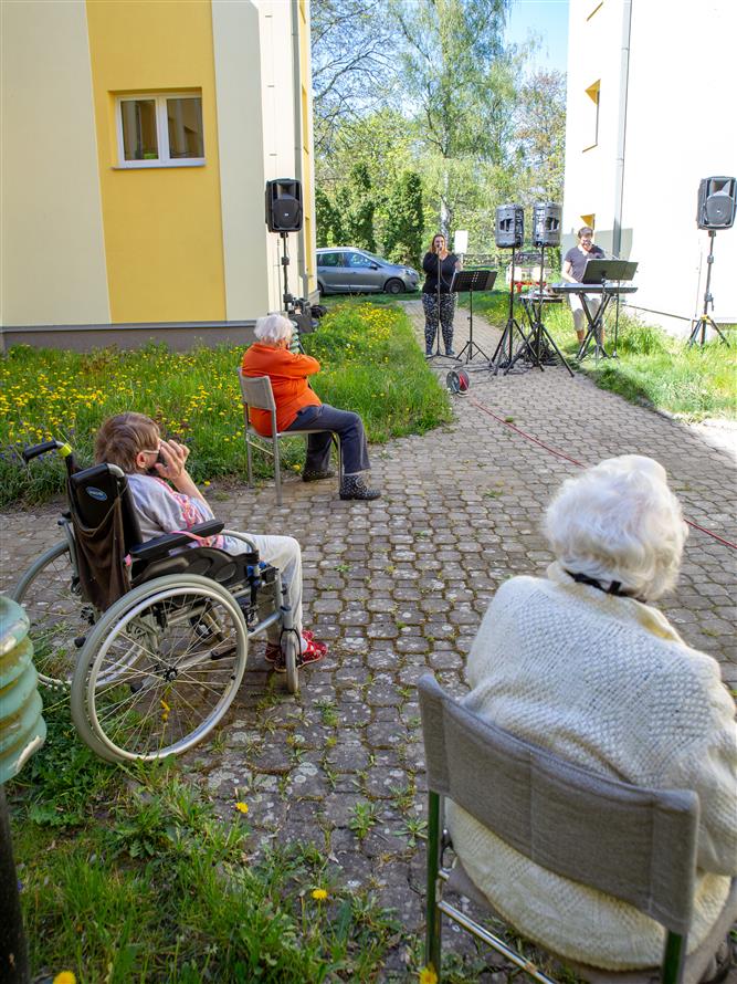 Koncert v DPS Kostelec nad Orlicí