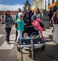 fotografie z pochodu přes tři hrady