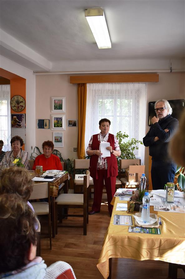 Beseda s pohádkářem a spisovatelem Josefem Lukáškem