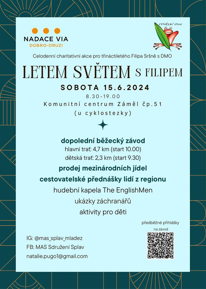 pozvánka, Letem světem s Filipem