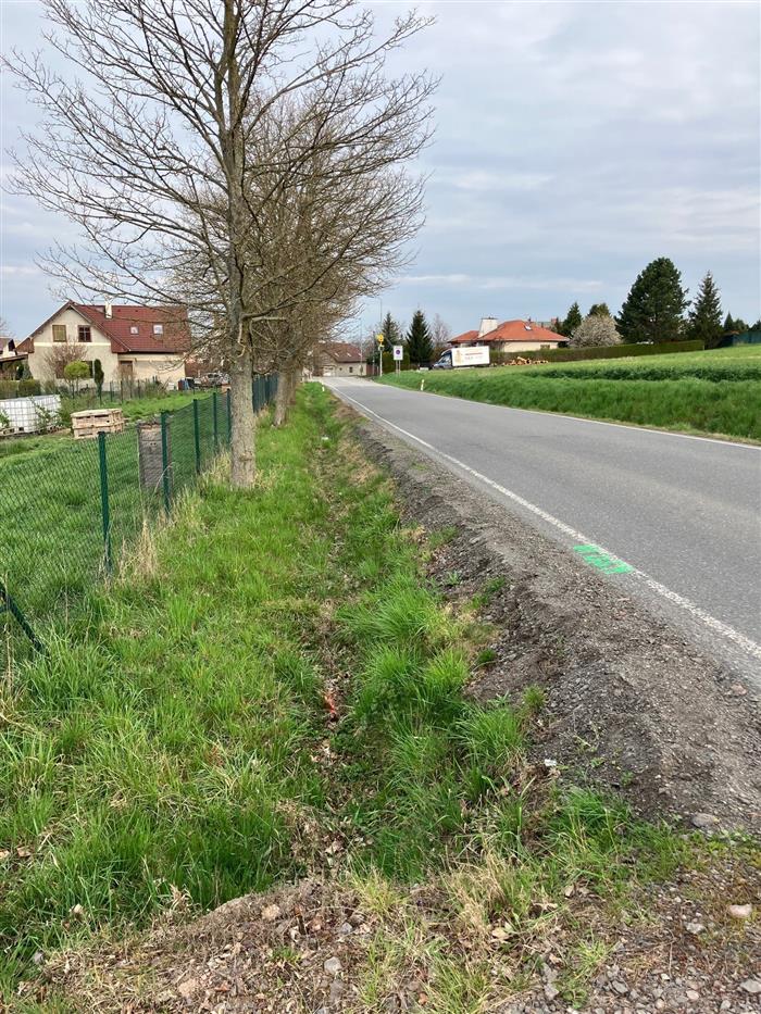 fotografie, začíná výstavba chodníku ze Skály do Kostelecké Lhoty