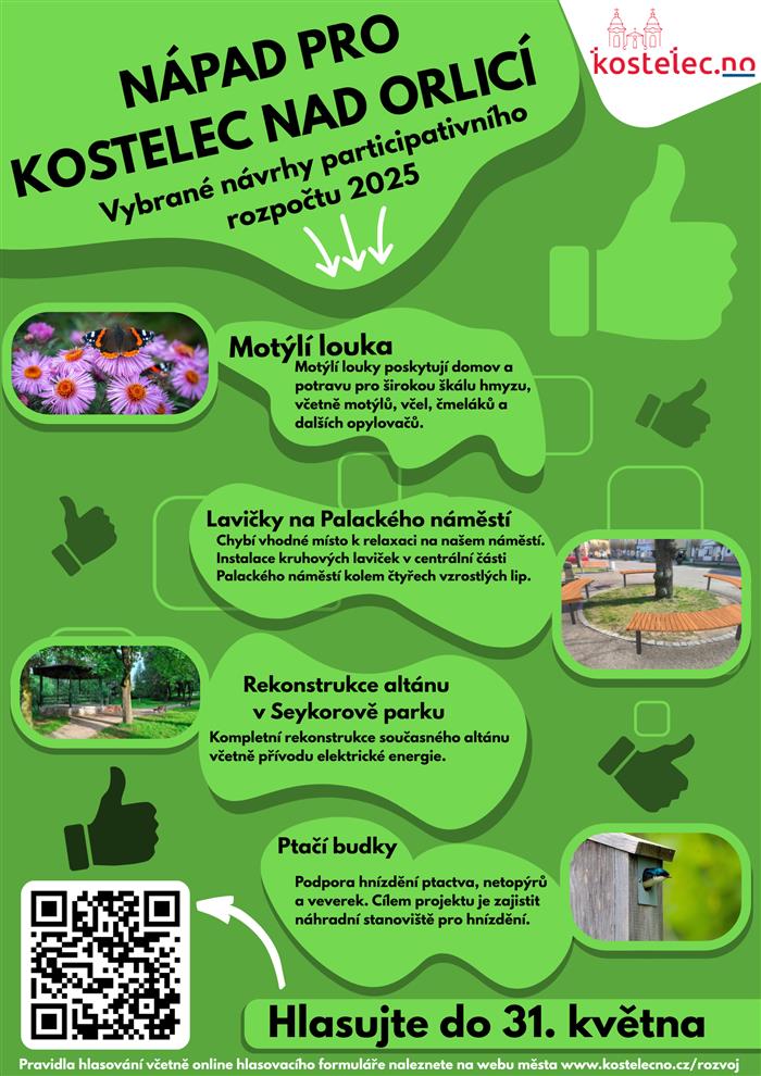 Plakát pro participativní rozpočet