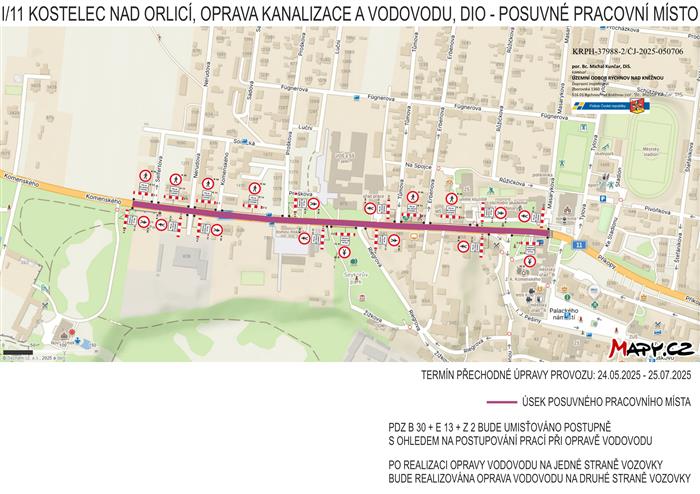 Mapa omezení
