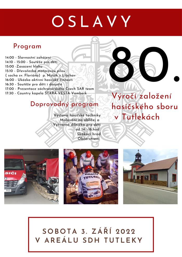 Oslavy založení sboru 3. září 2022