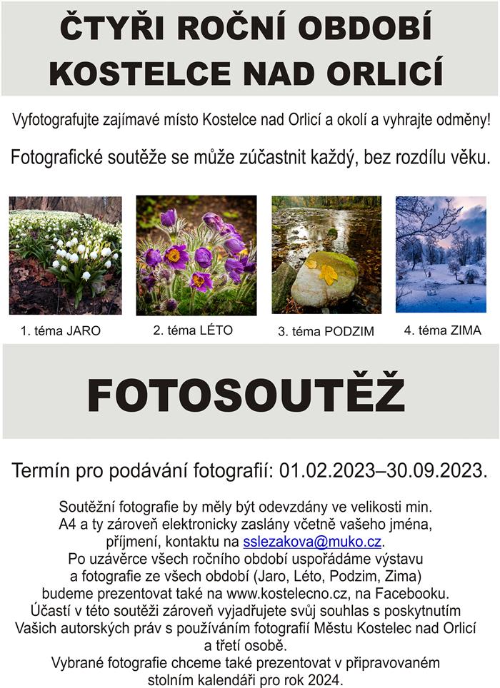 Foto soutěž do 30.09.2023