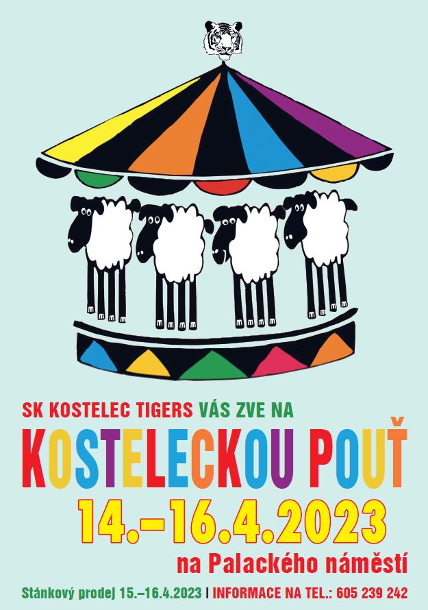 Kostelecká pout 15. a 16.4.2023