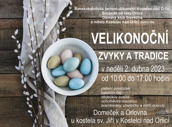 Velikonoční zvyky a tradice 2. dubna od 10:00 do 17:00 hodin