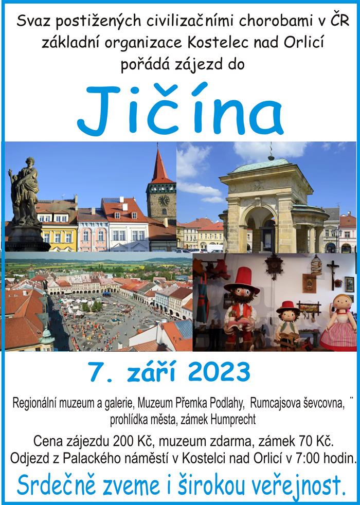 Zájezd do Jičína 7. září 2023