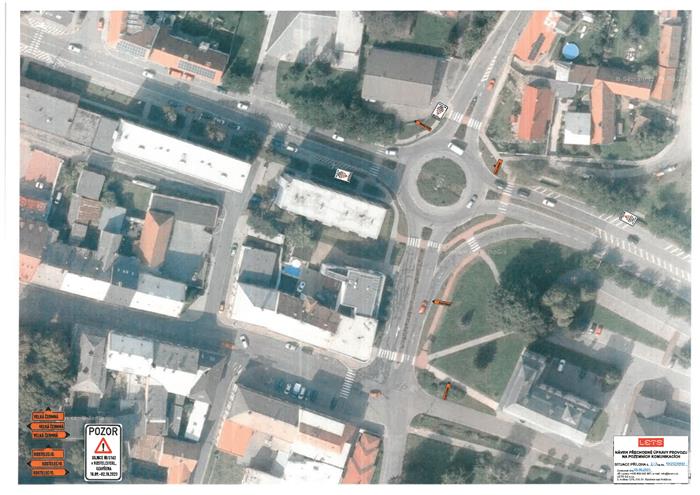 Plánovaná uzavírka části pozemní komunikace v ulici Chaloupkova