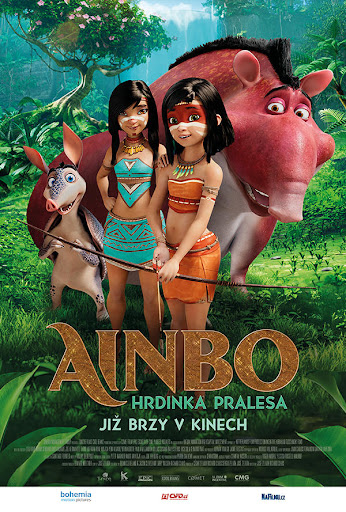 Grafický plakát Ainbo