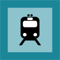 grafická ikona, vlak