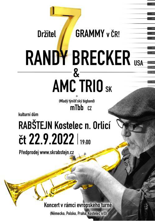 Jazzová legenda a držitel sedmi Grammy Randy Brecker rozehraje Kostelec nad Orlicí