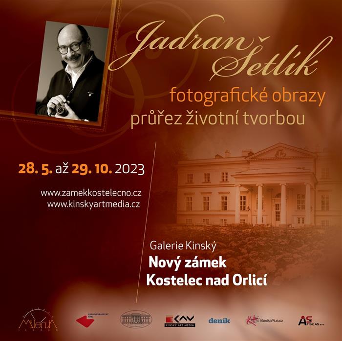 pozvánka na výstavu Jadran Šetlík – Průřez životní tvorbou do 29. října 2023